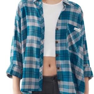 EUC Women’s BDG UO Brendan Flannel Shirt Small